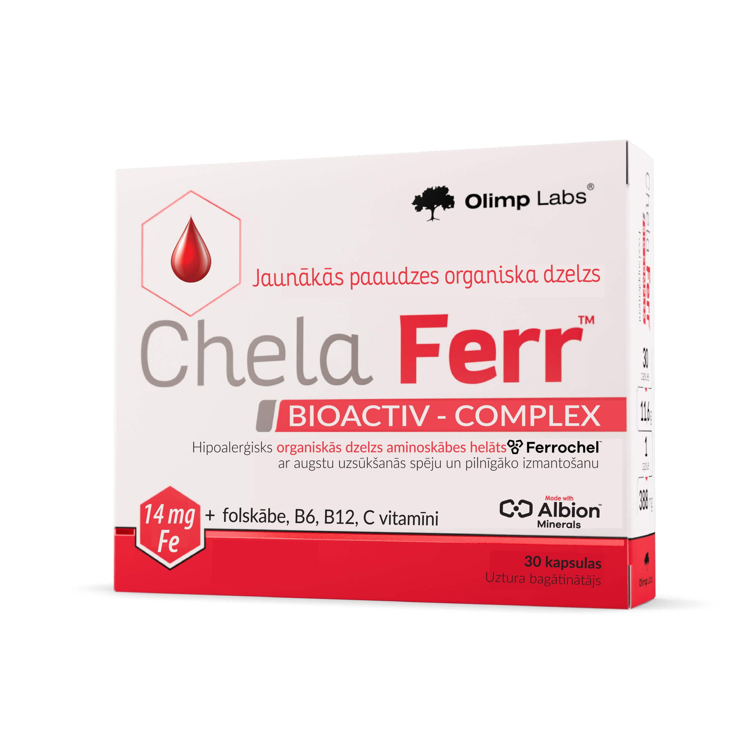 Olimp Labs Chela ferr komplex kaspuly 30ks