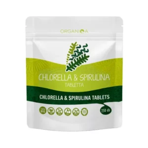 Organiqa Spirulina a chlorella tabletky 250g