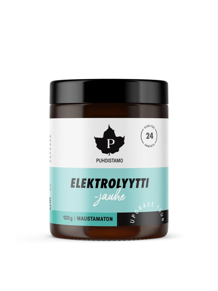 Puhdistamo Elektrolyytti por – Natur 120 g