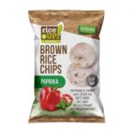 Rice up Chipsy z hnedej ryže - Paprika 60g