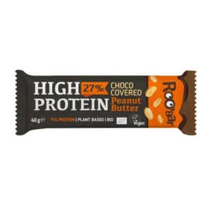 Roobar Bio Čokoládové rezy s arašidami 40g