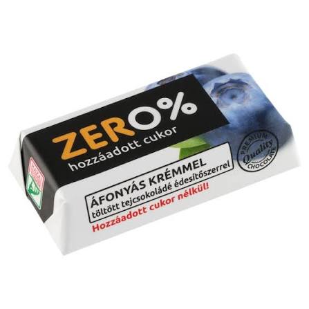 Szerencsi Čokoládové kocky s čučoriedkami 21g