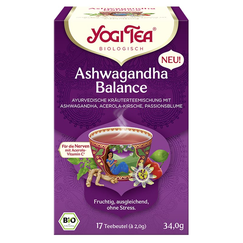 Yogi Bio Čaj z ashwagandy 17ks